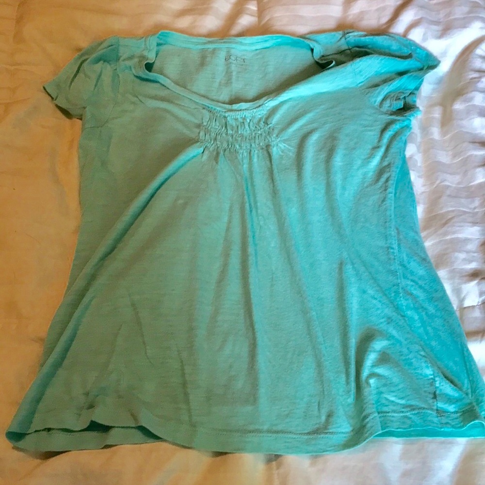 ☀️5 FOR $20!☀️ Light teal Loft tee